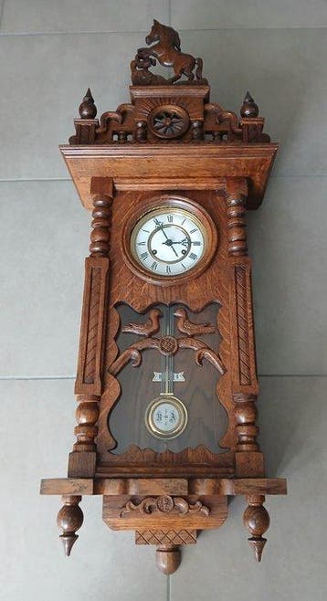 Regulateur - - Eik - 1980-1990 - Paardjesklok