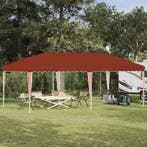 vidaXL Pop-up Feesttent 575 x 290 x 245 cm Terracotta, Verzenden, Nieuw