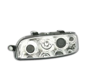 PHARES FIAT PUNTO 99-03 ANGEL EYES FOND CHROMÉ, Verzenden, Nieuw