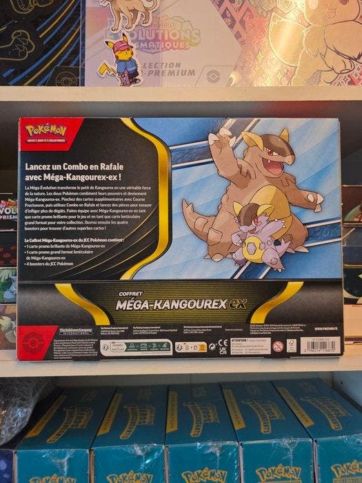 Pokémon - 1 Box - Coffret Méga-Kangourex ex - EX, Hobby & Loisirs créatifs, Jeux de cartes à collectionner | Pokémon