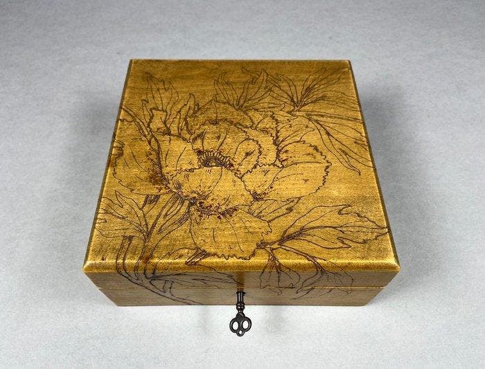 Boîte à bijoux - Bois, Antiquités & Art, Art | Objets design