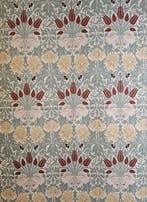 300x280 cm! Stof William Morris Art Nouveau Limited edition