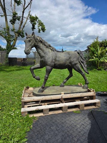 Beeld, XL Horse - 120.5 cm - Gietijzer - 2026