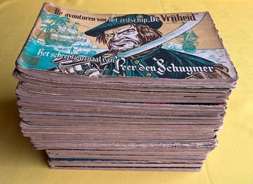 Kapitein Rob - Lot van 35 deeltjes range 2-55 - 35 Album -
