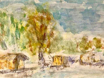Julien Danaux (XXI) - Mon Paradis en aquarelle