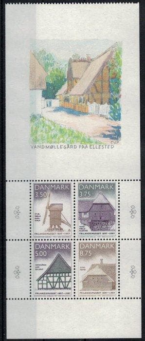 Denemarken - Mooie selectie postfrisse zegels, Gestempeld
