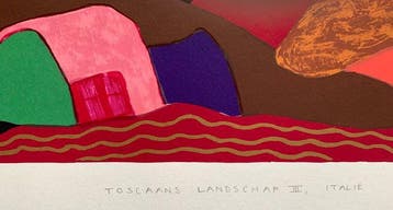 Ronald Boonacker (1955) - Toscaans Landschap III, Italy