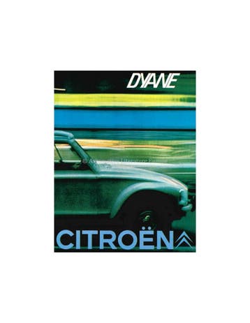 1968 CITROEN DYANE BROCHURE NEDERLANDS, Ophalen of Verzenden, Nieuw