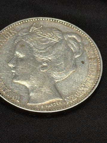 Nederland. Wilhelmina. 2 1/2 Gulden 1898 (Zonder