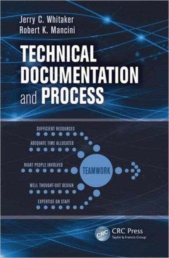 Technical Documentation and Process 9781439861592, Boeken, Taal | Engels, Zo goed als nieuw, Verzenden