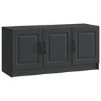 vidaXL TV Kast Zwart 99 x 34,5 x 47 cm Bewerkt hout, Verzenden, Nieuw