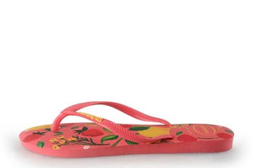 Havaianas Slippers in maat 37 Blauw, Slippers, Zo goed als nieuw, Havaianas, Verzenden
