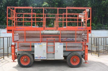 Veiling: Schaarhoogwerker Skyjack SJ8841 Diesel 681kg 14.5m, Zakelijke goederen, Ophalen