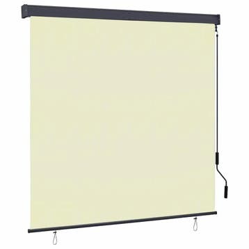 Tuinrolgordijn 160x250cm creme: Tweede kansje, OP = OP!, Verzenden