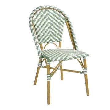 Stoelen | Rotan/Aluminium | Light Green | Houtlook Frame |, Verzenden, Nieuw in verpakking