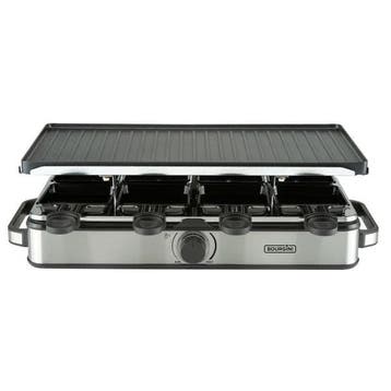 2dekans | Gourmette Raclette Pure Gourmetstel – Zwart – 8, Ophalen of Verzenden
