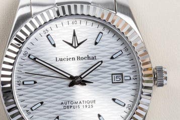 Lucien Rochat - BIENNE - Automatic - Silver - date - 39 MM -, Nieuw