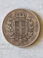 Italie, Savoie Carlo Alberto. 5 Lire 1831 Genova - variante