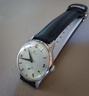 ZENITH Chronometre 135 - Stellina - 4363026 - Heren - 1955, Bijoux, Sacs & Beauté, Montres | Anciennes | Antiquités