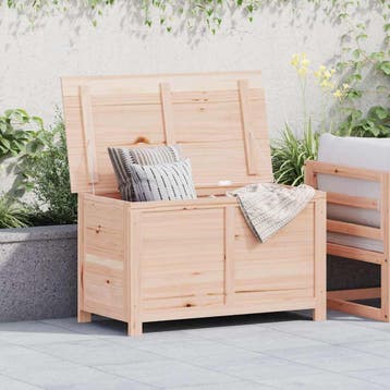 vidaXL Kussenbox 100x50x56 cm massief vurenhout, Tuin en Terras, Bergingen en Tuinkasten, Verzenden, Nieuw