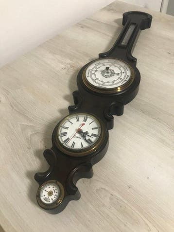 Manifattura G. Passoni: Goldtime - Weerstation - Hout, Glas,, Antiek en Kunst
