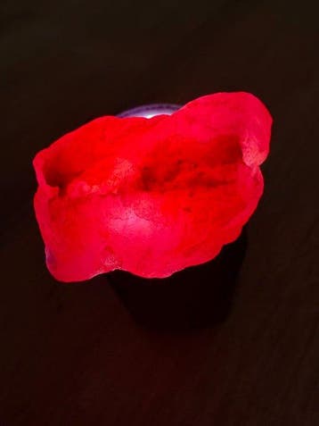Rubis Brut. Éblouissant, rubis rouge sang de pigeon de 41,28
