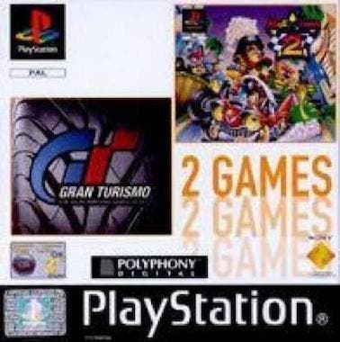 Gran Turismo & Motor Toon Grand Prix 2 (PS1 Games), Games en Spelcomputers, Games | Sony PlayStation 1, Zo goed als nieuw, Ophalen of Verzenden