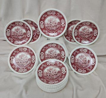 Villeroy & Boch - Mettlacher Kupferdruck-Unterglasurdekor