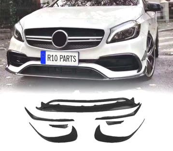 KIT DE MOLDURES MERCEDES W117 AMG 13-19 LOOK A45 NOIR BRILLA, Verzenden, Nieuw