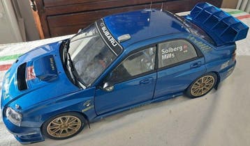 IXO 1:8 - Model sportwagen - SUBARU IMPREZA WRC scala 1/8, Nieuw