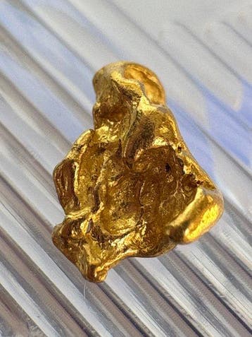 Goud Goud nugget- 0.3 g - (1)