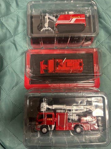 Del Prado 1:76 - Camion miniature (9) - Veicoli dei vigili, Nieuw