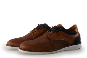 Bullboxer Veterschoenen in maat 40 Cognac, Kleding | Heren, Schoenen, Overige kleuren, Verzenden, Zo goed als nieuw, Bullboxer