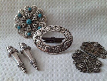 Zilver - Broche - Divers Zilver