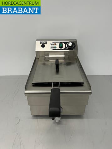 Friteuse HCB en acier inoxydable 14 litres 230V Horeca, Verzenden