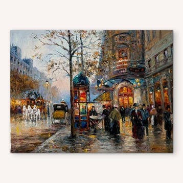 Knysh Tanya (1965) after Eduard Cortes - Theater in Paris