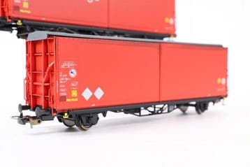 Piko H0 - Wagon de marchandises pour trains miniatures (4) -