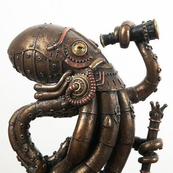 sculptuur, Nautical Observer - 18 cm - Hars