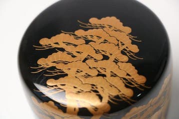 Theekistje / doosje - Hout - Pine Grove Maki-e