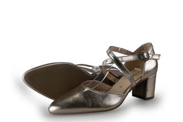 Gabor Slingbacks in maat 37 Goud, Kleding | Dames, Schoenen, Overige kleuren, Verzenden, Gabor, Zo goed als nieuw