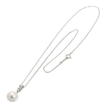 Mikimoto - Halsketting - 18 karaat Witgoud, Nieuw