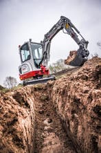 Te koop: Takeuchi TB225 bij LVS Rent!, Graafmachine