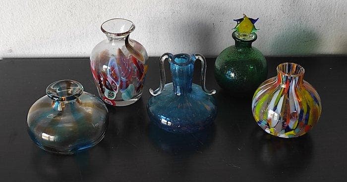 Themacollectie - Vazen van Murano-glas, Antiquités & Art, Antiquités | Verre & Cristal