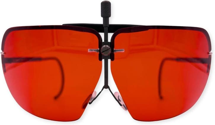Sportbril Rood | 57% Korting | Retour deal, Sport en Fitness, Schietsport-accessoires, Zo goed als nieuw, Verzenden