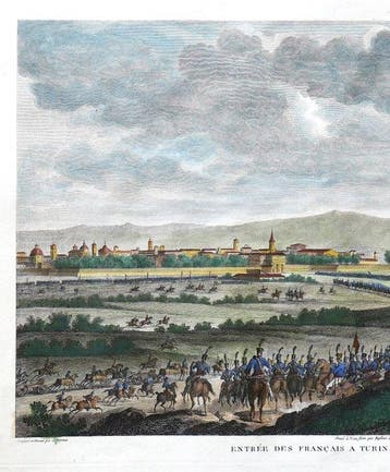 Italië - Piëmont / Turijn (Napoleon); Vernet / Couché -