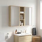 vidaXL Badkamer wandkast Sonoma Eik 20 x 14 x 70 cm, Verzenden
