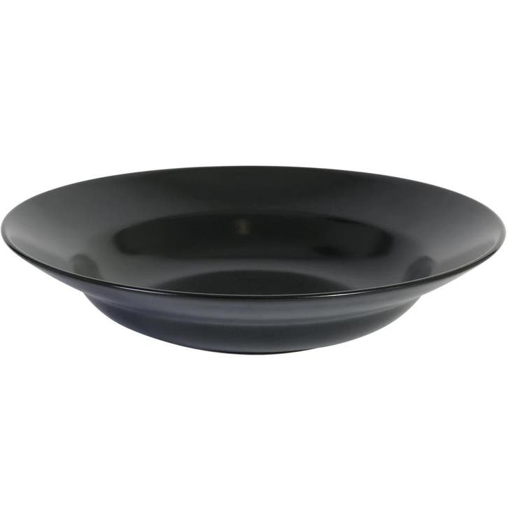 Pastaborden | ASIA BLACK | Keramiek | Zwart | 12 Stuks |, Articles professionnels, Horeca | Équipement de cuisine, Envoi