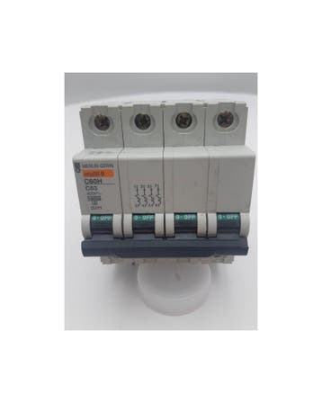 Merlin Gerin Multi 9 C60H 4P C63 installatieautomaat, Verzenden