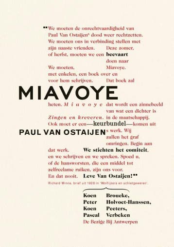 Miavoye (Nieuw), Verzenden