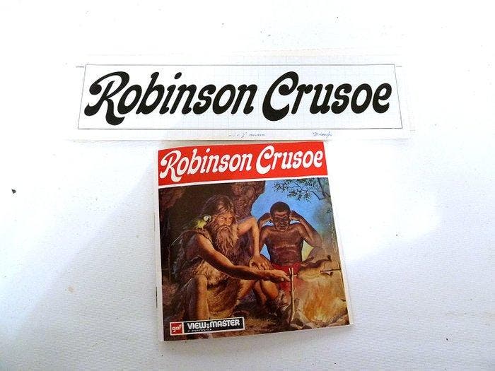 Viewmaster 3x Original Artwork ink-drawings for Robinson, Collections, Appareils photo & Matériel cinématographique